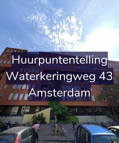 Foto gevel Huurpuntentelling voor Waterkeringweg 43, Amsterdam