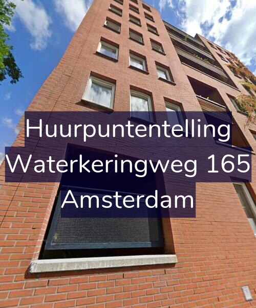 Foto gevel Huurpuntentelling voor Waterkeringweg 165, Amsterdam
