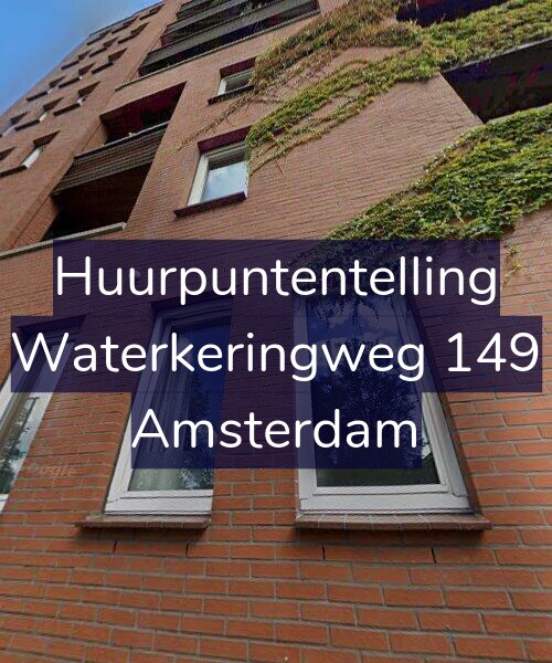 Foto gevel Huurpuntentelling voor Waterkeringweg 149, Amsterdam