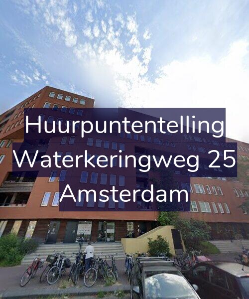 Foto gevel Huurpuntentelling voor Waterkeringweg 25, Amsterdam