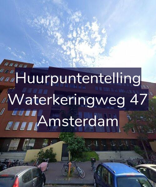 Foto gevel Huurpuntentelling voor Waterkeringweg 47, Amsterdam