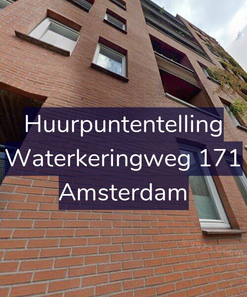 Foto gevel Huurpuntentelling voor Waterkeringweg 171, Amsterdam