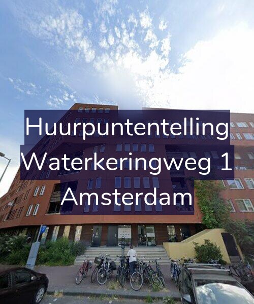 Foto gevel Huurpuntentelling voor Waterkeringweg 1, Amsterdam