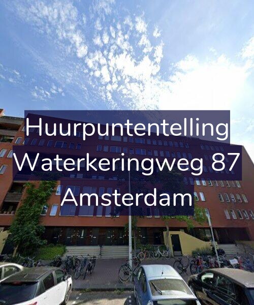 Foto gevel Huurpuntentelling voor Waterkeringweg 87, Amsterdam
