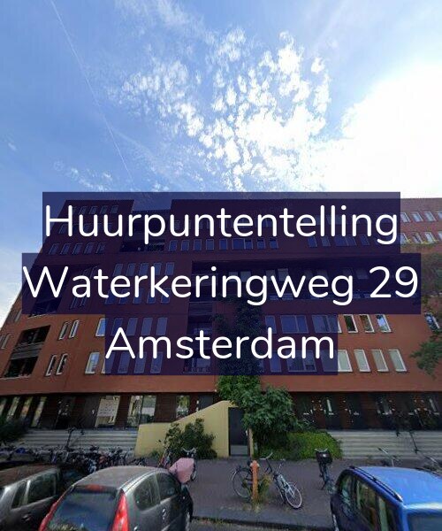 Foto gevel Huurpuntentelling voor Waterkeringweg 29, Amsterdam