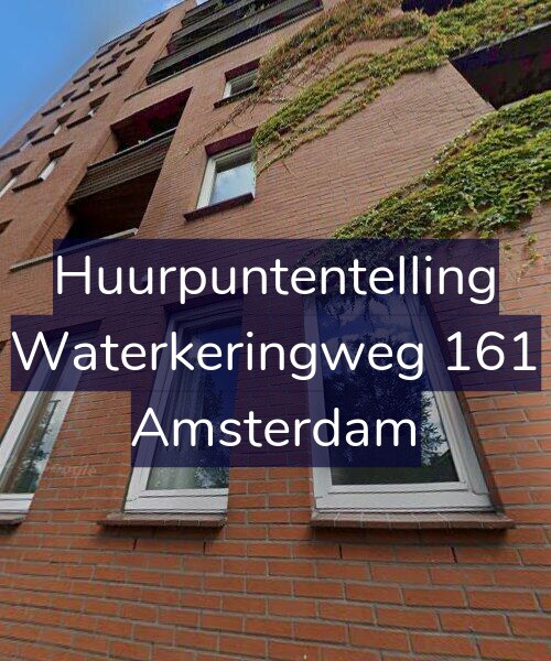 Foto gevel Huurpuntentelling voor Waterkeringweg 161, Amsterdam