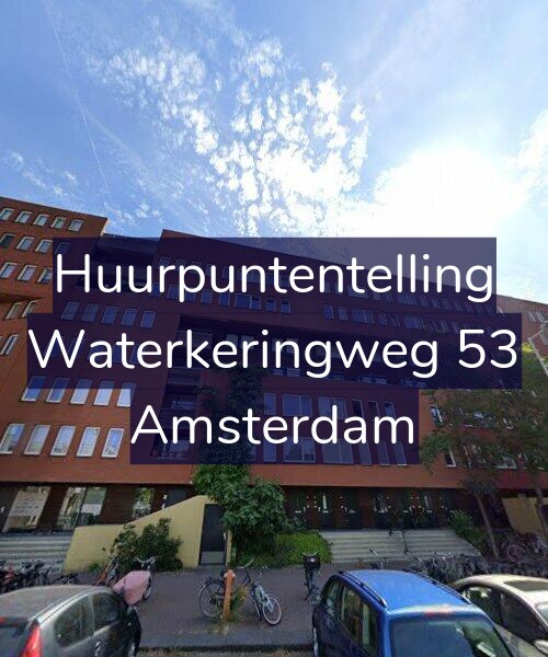 Foto gevel Huurpuntentelling voor Waterkeringweg 53, Amsterdam