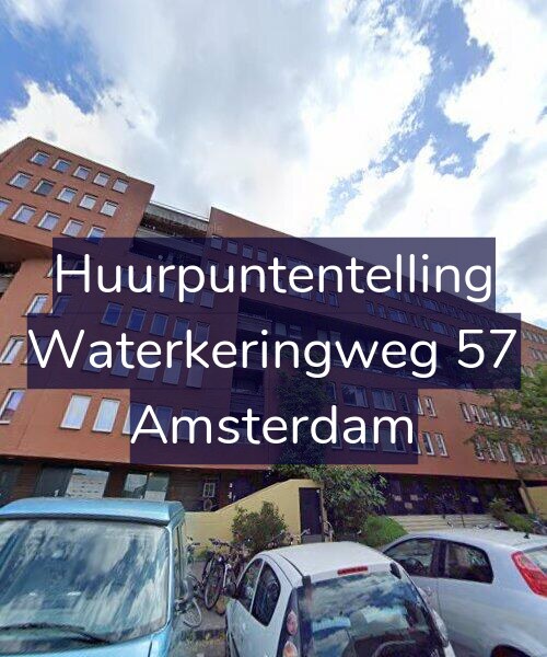 Foto gevel Huurpuntentelling voor Waterkeringweg 57, Amsterdam