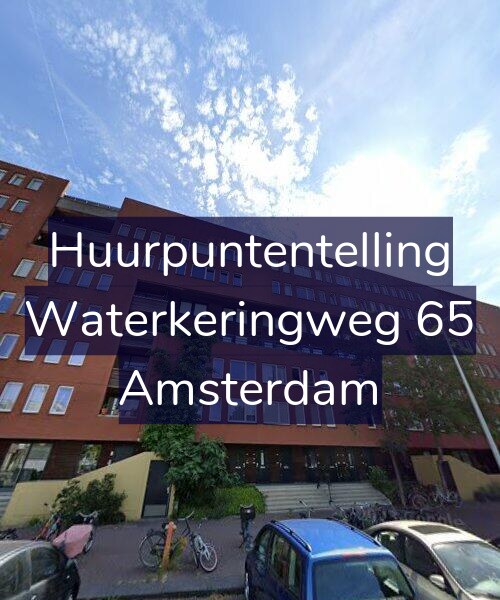 Foto gevel Huurpuntentelling voor Waterkeringweg 65, Amsterdam