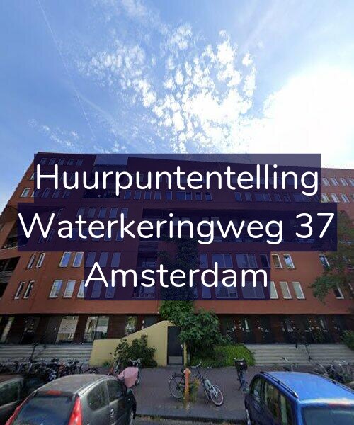 Foto gevel Huurpuntentelling voor Waterkeringweg 37, Amsterdam