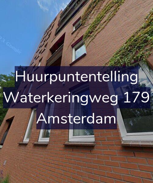 Foto gevel Huurpuntentelling voor Waterkeringweg 179, Amsterdam