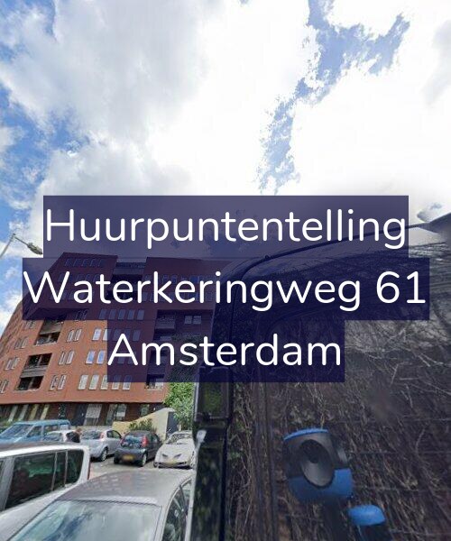 Foto gevel Huurpuntentelling voor Waterkeringweg 61, Amsterdam