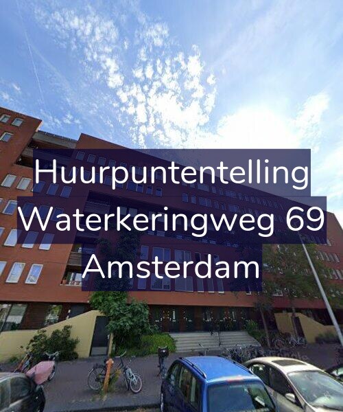 Foto gevel Huurpuntentelling voor Waterkeringweg 69, Amsterdam