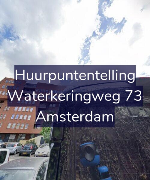 Foto gevel Huurpuntentelling voor Waterkeringweg 73, Amsterdam