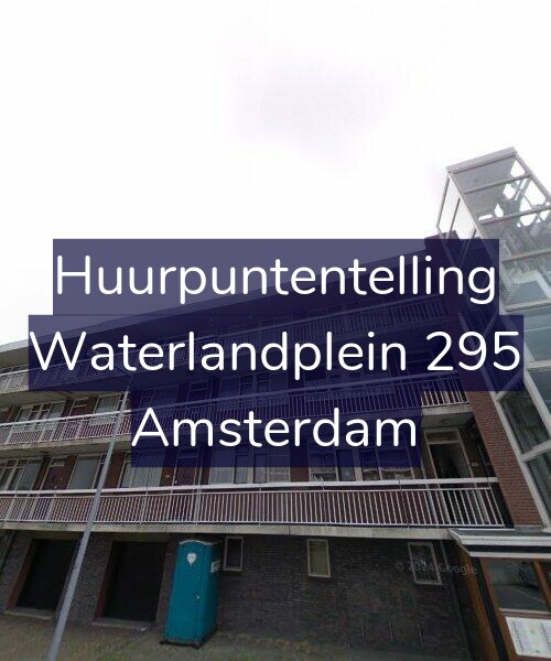 Foto gevel Huurpuntentelling voor Waterlandplein 295, Amsterdam