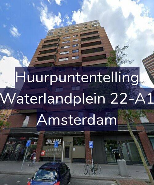 Foto gevel Huurpuntentelling voor Waterlandplein 22-A1, Amsterdam