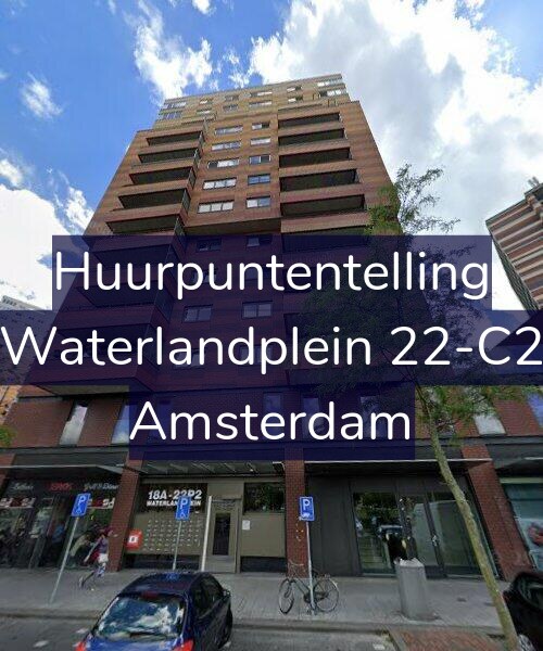 Foto gevel Huurpuntentelling voor Waterlandplein 22-C2, Amsterdam