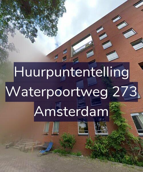 Foto gevel Huurpuntentelling voor Waterpoortweg 273, Amsterdam