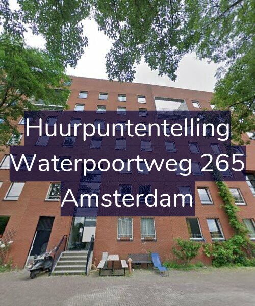 Foto gevel Huurpuntentelling voor Waterpoortweg 265, Amsterdam