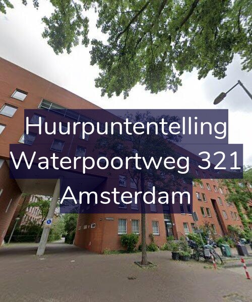 Foto gevel Huurpuntentelling voor Waterpoortweg 321, Amsterdam