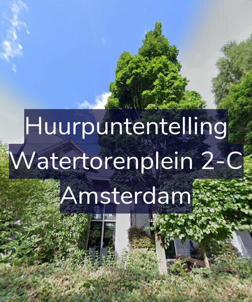 Foto gevel Huurpuntentelling voor Watertorenplein 2-C, Amsterdam