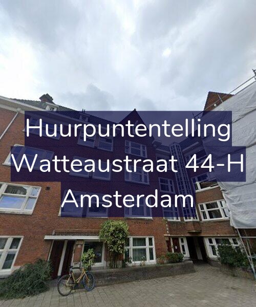 Foto gevel Huurpuntentelling voor Watteaustraat 44-H, Amsterdam