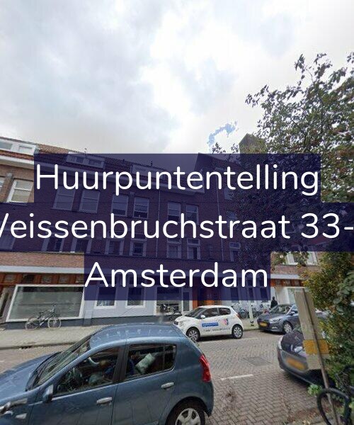 Foto gevel Huurpuntentelling voor Weissenbruchstraat 33-H, Amsterdam