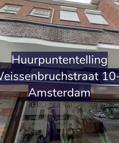Foto gevel Huurpuntentelling voor Weissenbruchstraat 10-1, Amsterdam