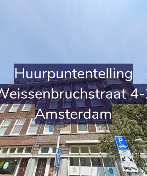 Foto gevel Huurpuntentelling voor Weissenbruchstraat 4-2, Amsterdam