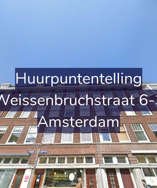 Foto gevel Huurpuntentelling voor Weissenbruchstraat 6-3, Amsterdam