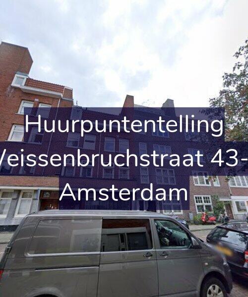 Foto gevel Huurpuntentelling voor Weissenbruchstraat 43-H, Amsterdam