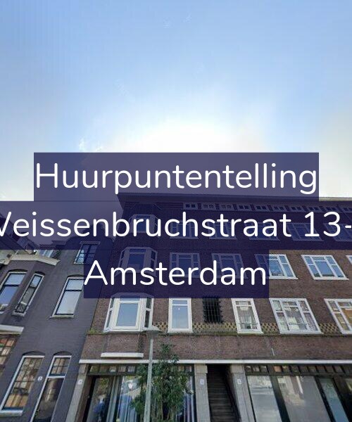 Foto gevel Huurpuntentelling voor Weissenbruchstraat 13-2, Amsterdam