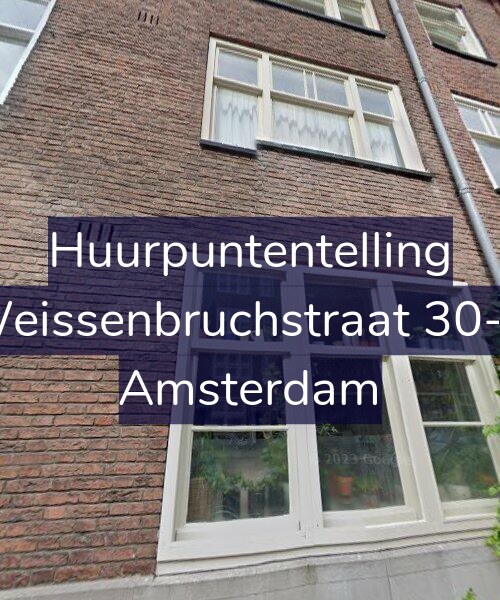 Foto gevel Huurpuntentelling voor Weissenbruchstraat 30-H, Amsterdam