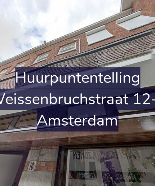 Foto gevel Huurpuntentelling voor Weissenbruchstraat 12-2, Amsterdam