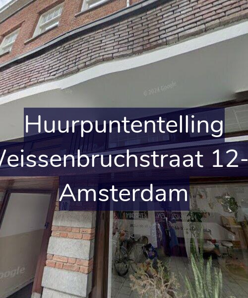 Foto gevel Huurpuntentelling voor Weissenbruchstraat 12-H, Amsterdam
