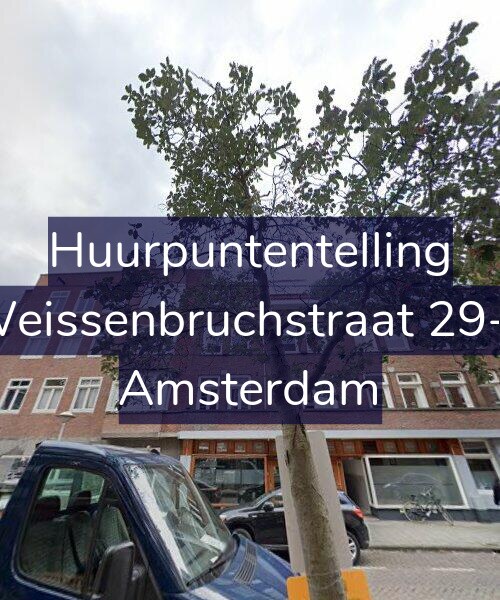 Foto gevel Huurpuntentelling voor Weissenbruchstraat 29-1, Amsterdam