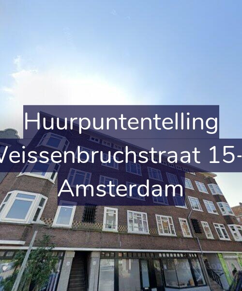 Foto gevel Huurpuntentelling voor Weissenbruchstraat 15-3, Amsterdam