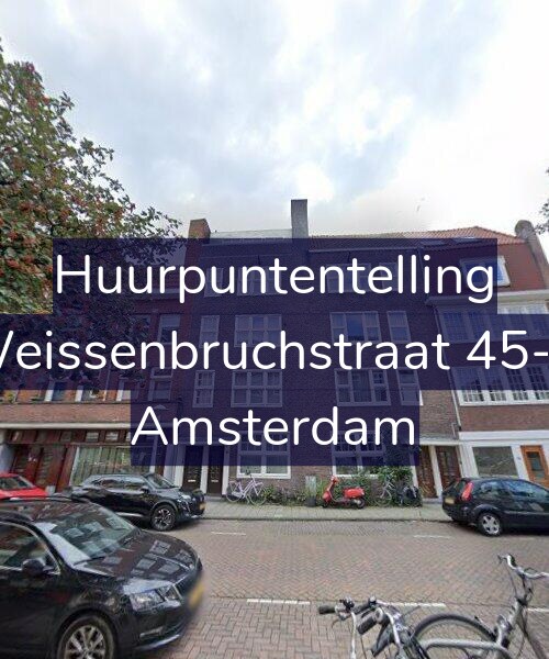 Foto gevel Huurpuntentelling voor Weissenbruchstraat 45-H, Amsterdam