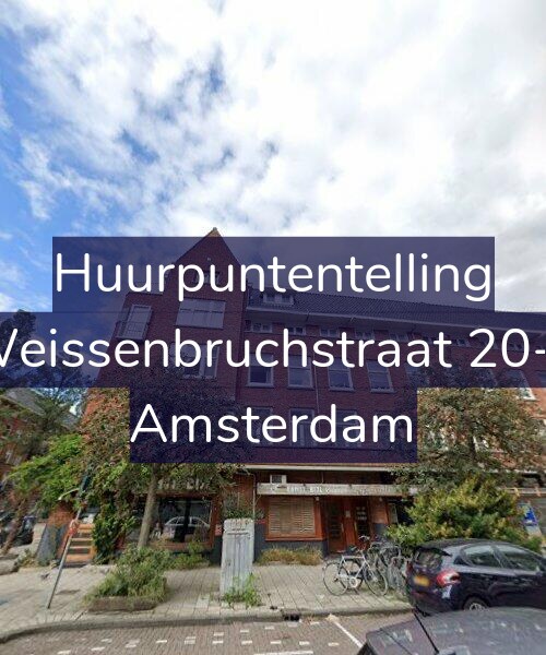 Foto gevel Huurpuntentelling voor Weissenbruchstraat 20-3, Amsterdam