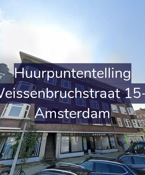 Foto gevel Huurpuntentelling voor Weissenbruchstraat 15-1, Amsterdam