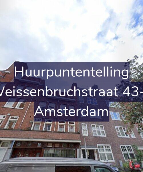 Foto gevel Huurpuntentelling voor Weissenbruchstraat 43-2, Amsterdam