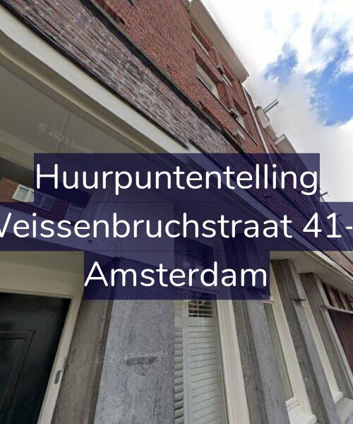 Foto gevel Huurpuntentelling voor Weissenbruchstraat 41-1, Amsterdam