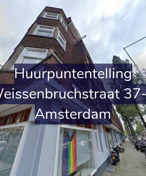 Foto gevel Huurpuntentelling voor Weissenbruchstraat 37-H, Amsterdam