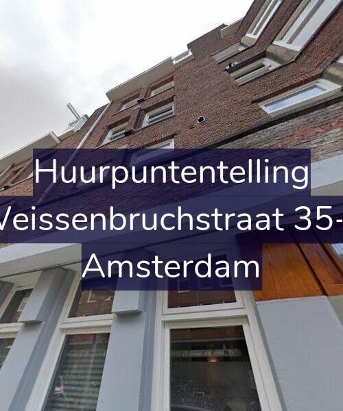 Foto gevel Huurpuntentelling voor Weissenbruchstraat 35-3, Amsterdam