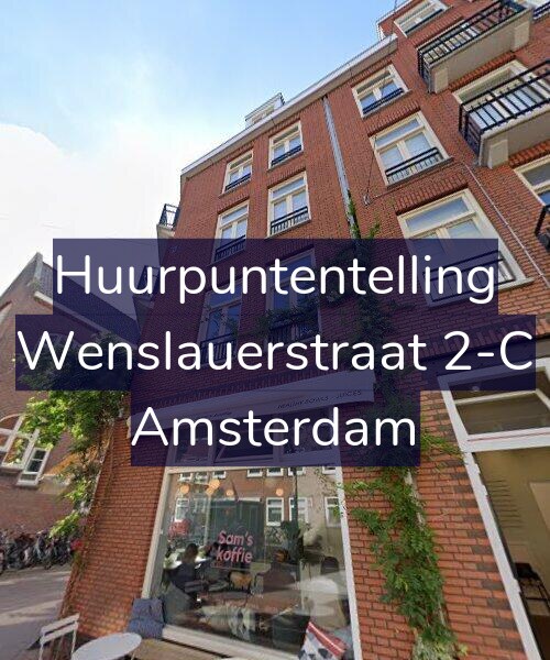 Foto gevel Huurpuntentelling voor Wenslauerstraat 2-C, Amsterdam
