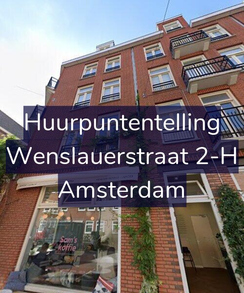 Foto gevel Huurpuntentelling voor Wenslauerstraat 2-H, Amsterdam