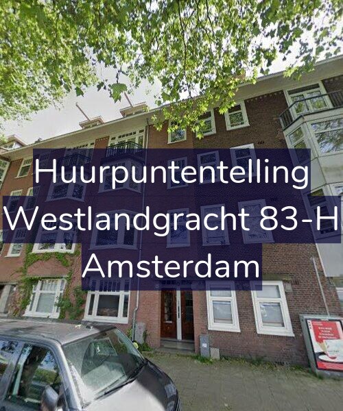 Foto gevel Huurpuntentelling voor Westlandgracht 83-H, Amsterdam