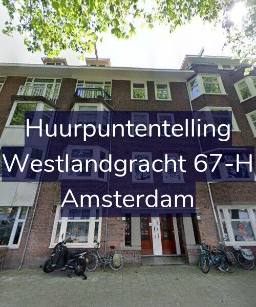 Foto gevel Huurpuntentelling voor Westlandgracht 67-H, Amsterdam