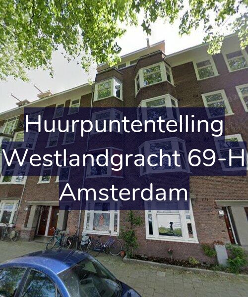 Foto gevel Huurpuntentelling voor Westlandgracht 69-H, Amsterdam