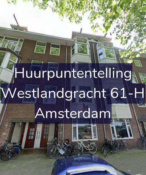 Foto gevel Huurpuntentelling voor Westlandgracht 61-H, Amsterdam